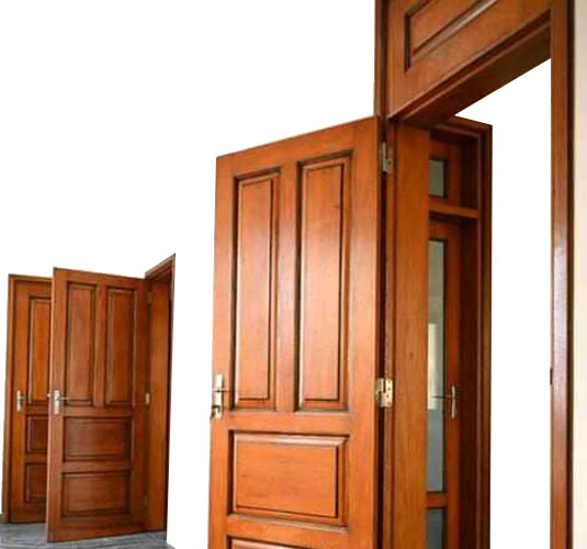 Blocs portes en panneaux simple