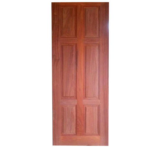 Battant en bois massif padouk